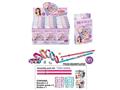 24PCS DIY串珠造型图案手链表带